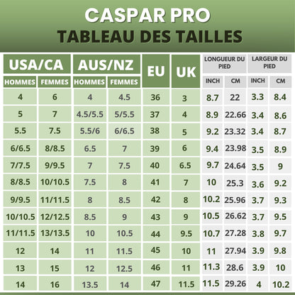 Caspar Pro - Non-slip & Water-Resistant Winter Barefoot Shoe (Unisex)